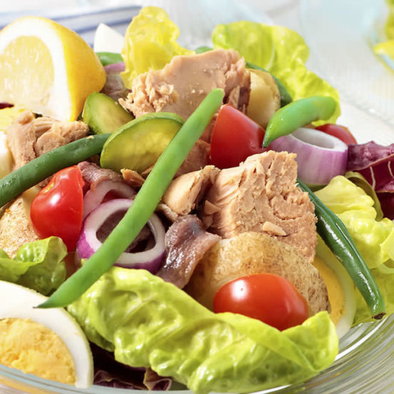 Salade niçoise au Melfor Côté Sud