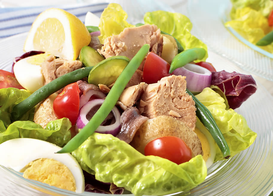 Salade niçoise au Melfor Côté Sud